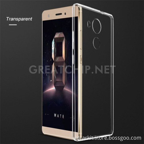 Hot selling transparent tpu phoen case for huawei mate 8